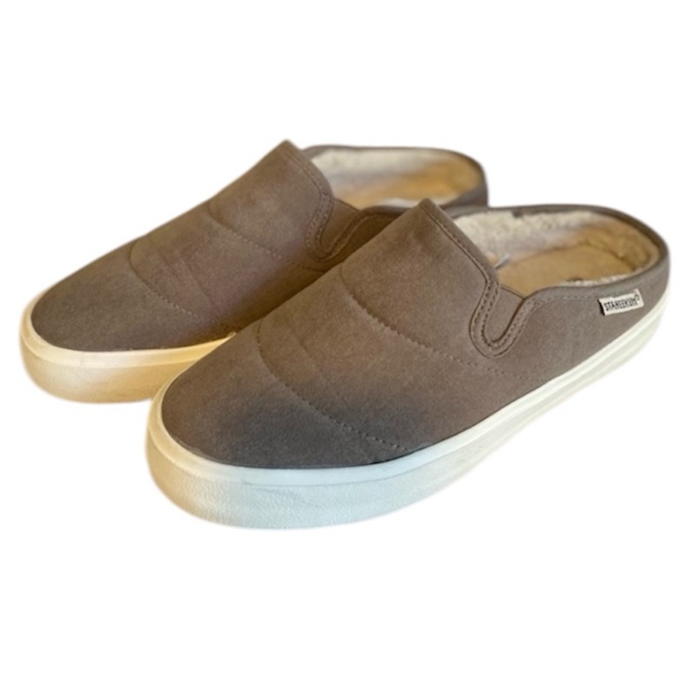 Staheekum brown & white slippers